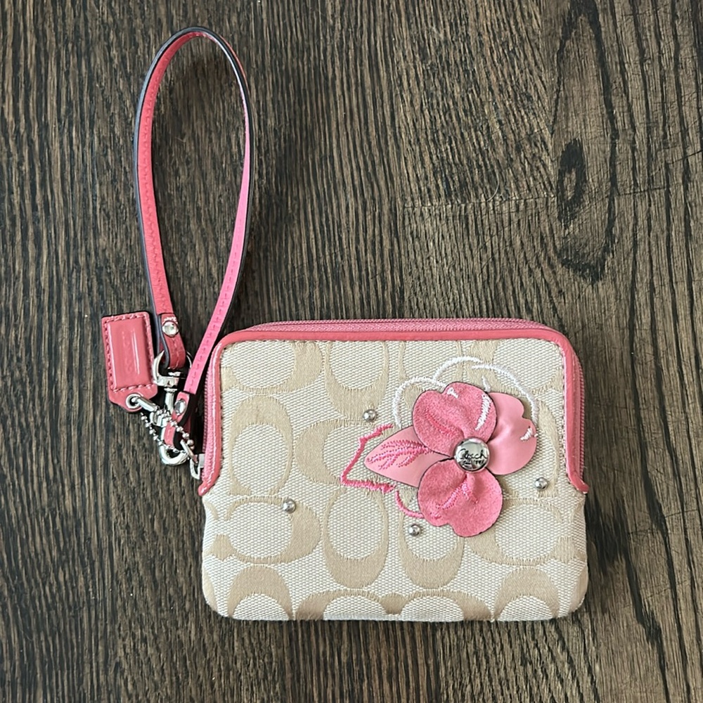 Coach wristlet